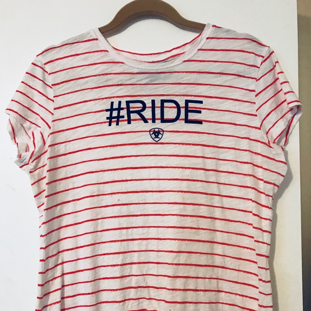 Ariat #Ride Equestrian Short sleeved t shirt